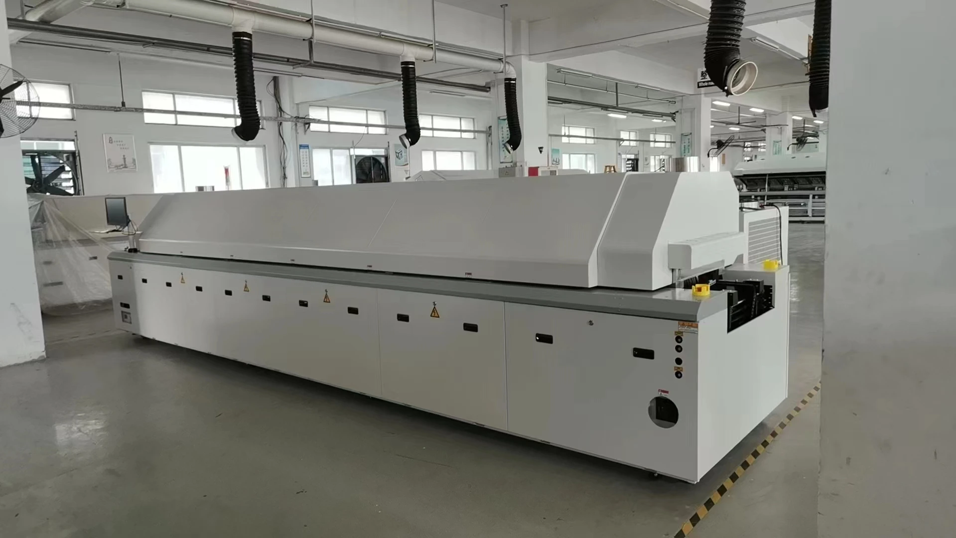 SMT solder reflow oven machine, welding machine