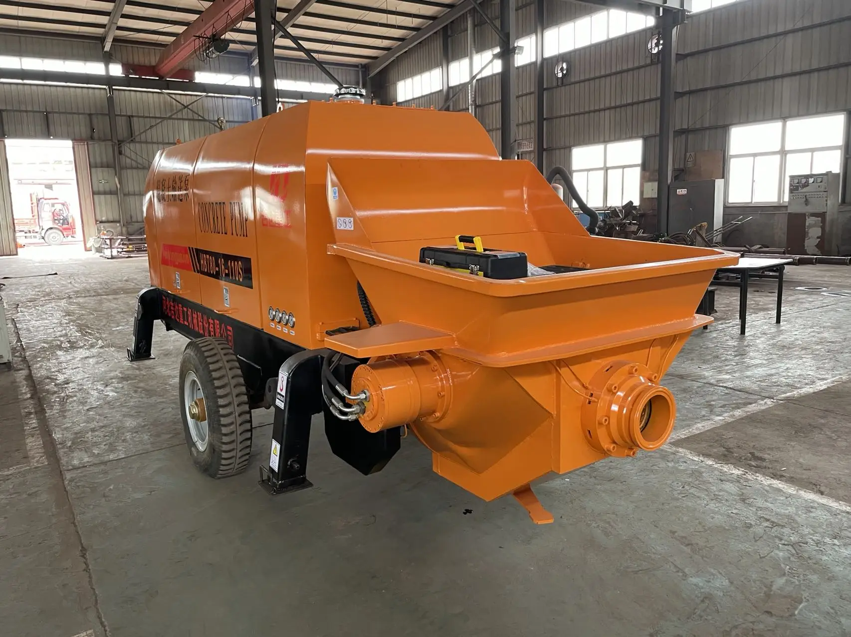 New Popularity Concrete Mixer and Pump Machines Provided 1 Set Self Loading Mixer Water Pump Self Driving Motar Mixer with Pump