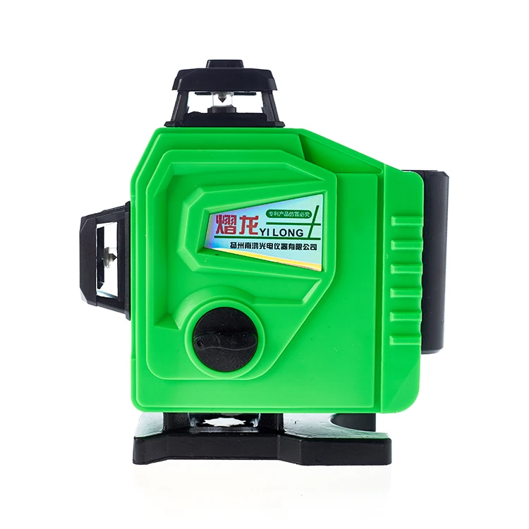 4D Nivel Laser 360 Green  Rotary 16 Lines Multi Cross Line  Beam Laser Level