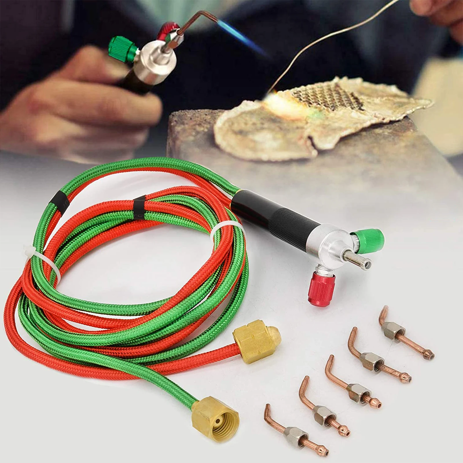 2023 Favored by Jewelers Gas Small Torch Welding Kit American Oxygen for Jewelry Tools
