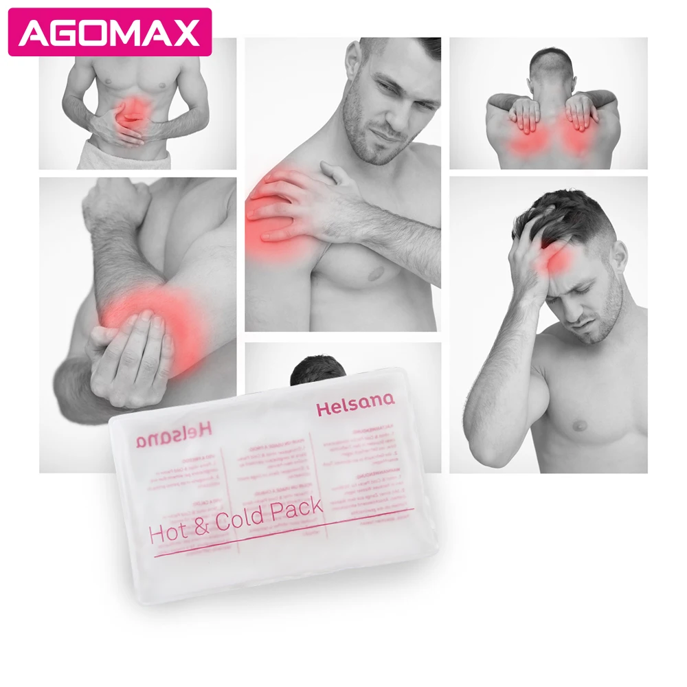 Promotional cooling hot gel pad reusable gel ice pack for injuries