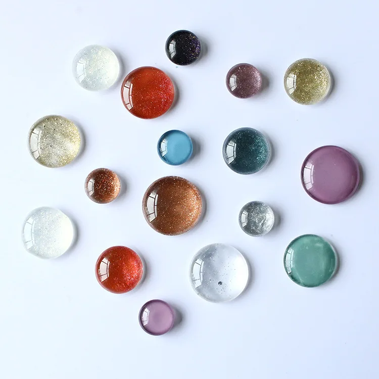 Personalized creative kaleidoscope tree pattern 3d crystal glass magnetic refrigerator badge magnet fridge wholesale