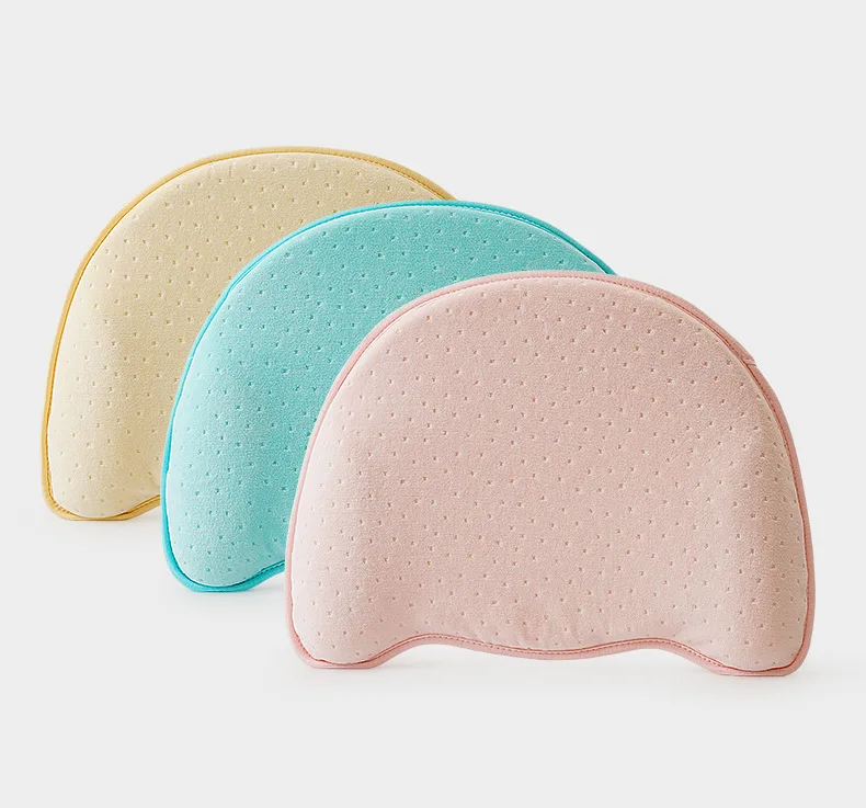 Cute design Super Soft Pillow Cradles Sleep Help Products Memory Foam Pillow Kid Bedding Set