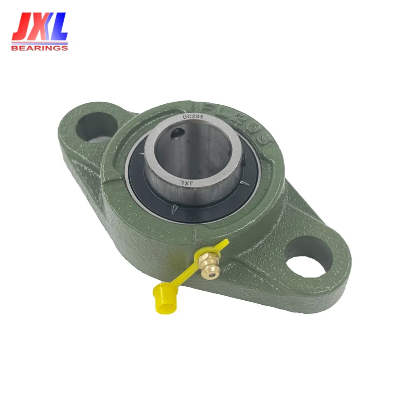 JXL UCFL206M Chrome Steel Bearing Uc209 Pillow Block Bearing Flange Housing Ucfl209 Ucfl210