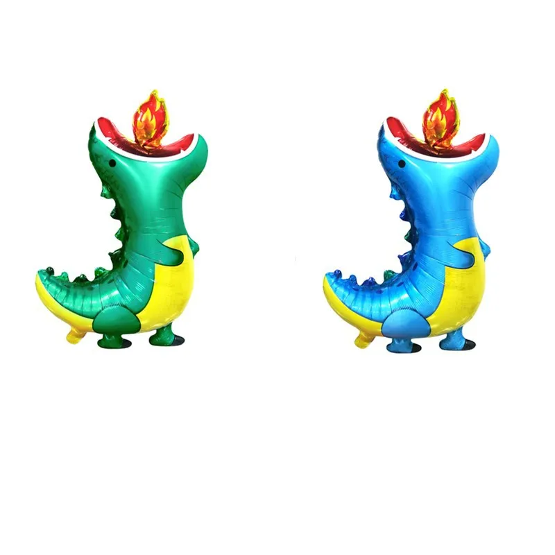 Милый мультяшный фольгированный шар Charizard, Огненный Дракон, воздушный шар для вечеринки в честь Дня Рождения