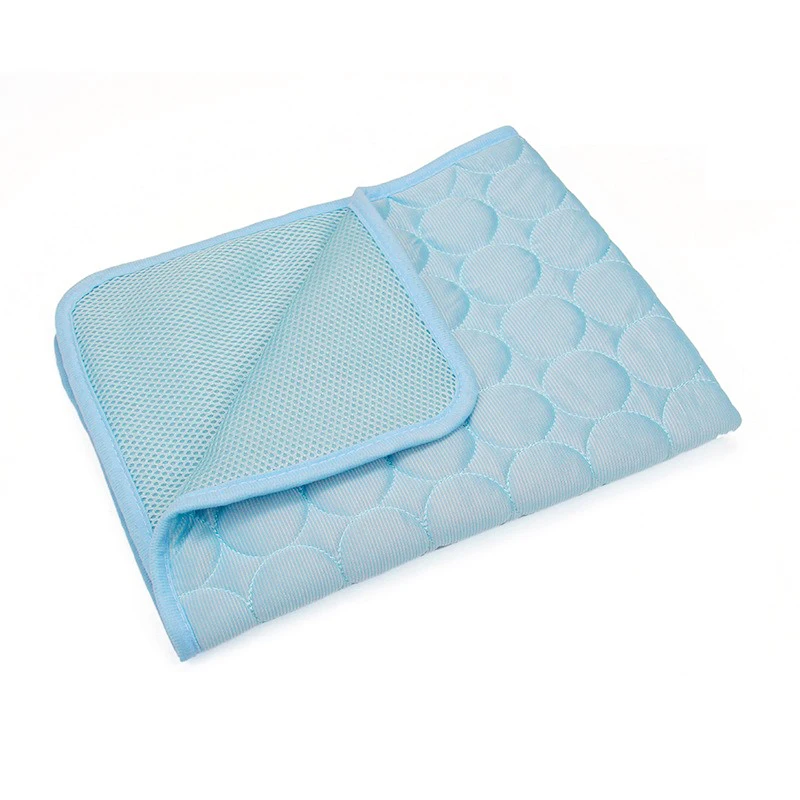 High Quality Cheap Cats Cycling Gel Waterproof Reusable Ice Cool Pad Summer Nature Cold Sense Cat Pet Dog Cooling Mat