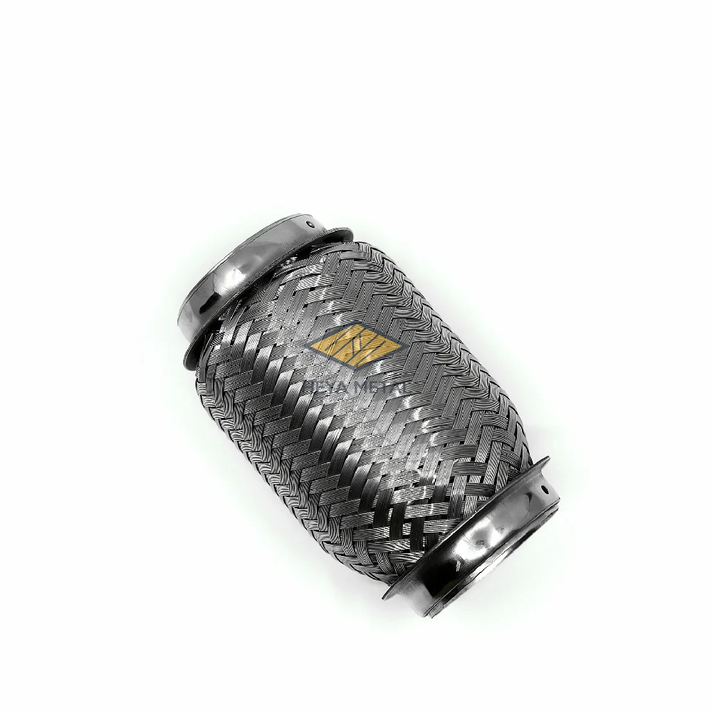 High Performance Exhaust System Stainless Steel Car Universal Custom Double Braid Exhaust Flexible Pipe