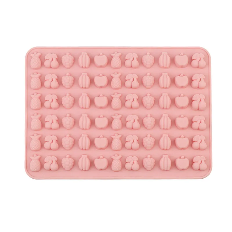 JY Fruit Shape Small Ice Cell Making Mold  Silicone Candy Chocolate Mold  Cake Baking Decorating Tools