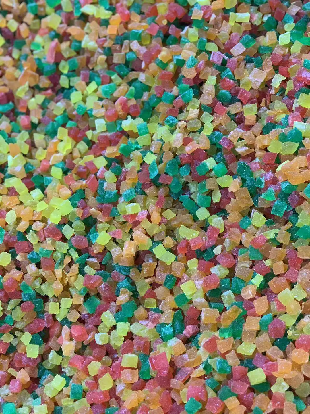 
Chinese papaya dried mixed color 8-10mm 