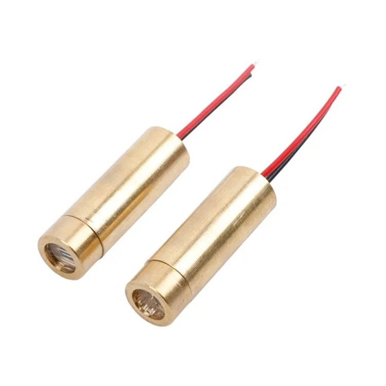 High Quality  D10mm 405nm 450nm 520nm 635nm 650nm 830nm 850nm Blue Green Red Infrared Line/Cross Laser Module