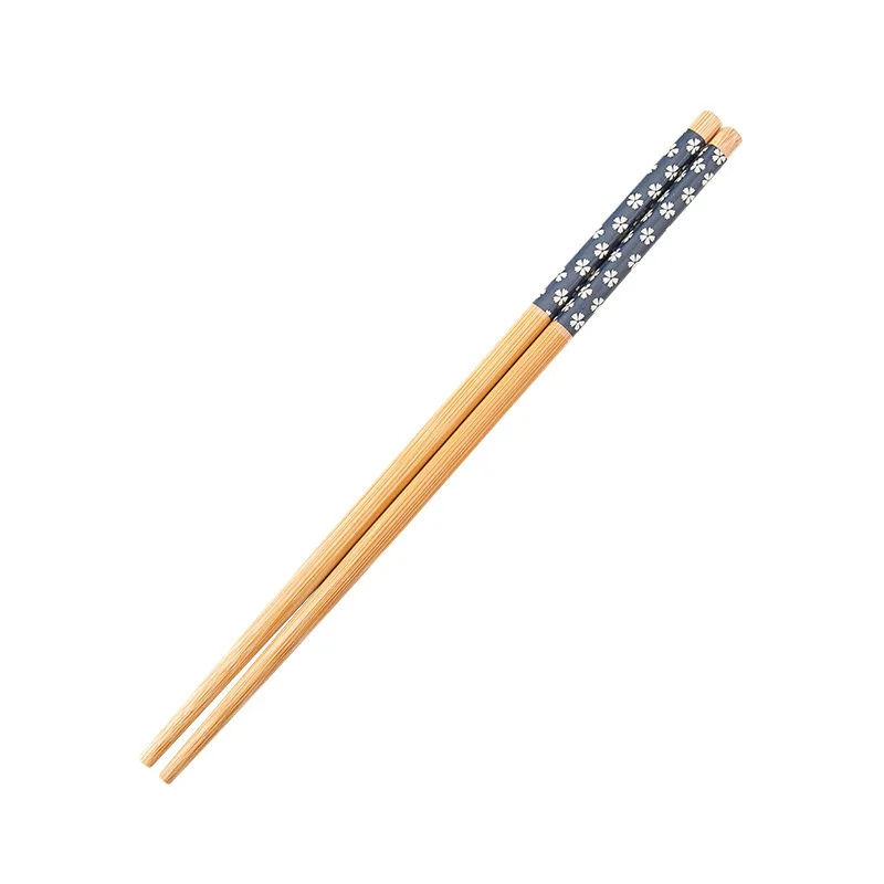 Custom Reusable Printed Bamboo Wooden Chopsticks