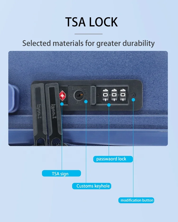 2024 fashion custom wholesale extendable travel trolley bags 3 pieces PP luggage sets hard plastic suitcase