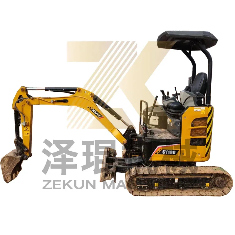Мини-экскаватор sany sy18 sy18u 1.8ton мини-экскаватор в хорошем состоянии по низкой цене для продажи