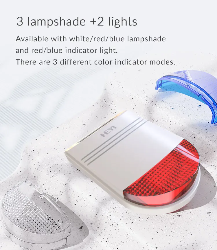 120db Sound Security Siren Light IP66 Waterproof Solar Strobe Alarm outdoor siren with Motion Sensor