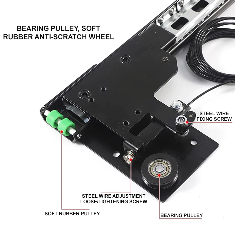 Invisible Track Wardrobe Furniture Hidden Cabinet Wooden Systems Hardware Sliding Flipper Coneal Folding Pocket Slide Pivot Door