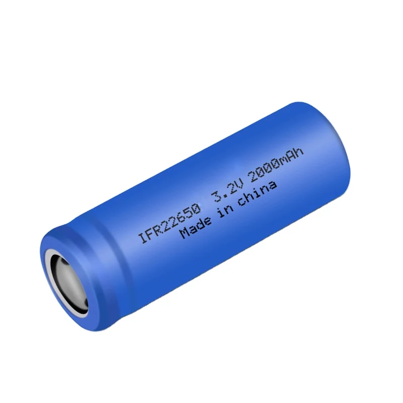 3.2V IFR22650 2000mah Rechargeable Battery for Power Tools 22650 Battery with KC certificate