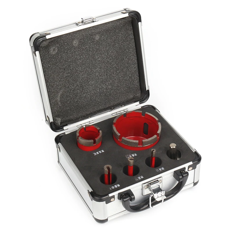 High Quality Straight Shank Diamond Hole Saw Cutter Coated Core Drill Bit Electroplated For Tile Marble Glass Ceramic -