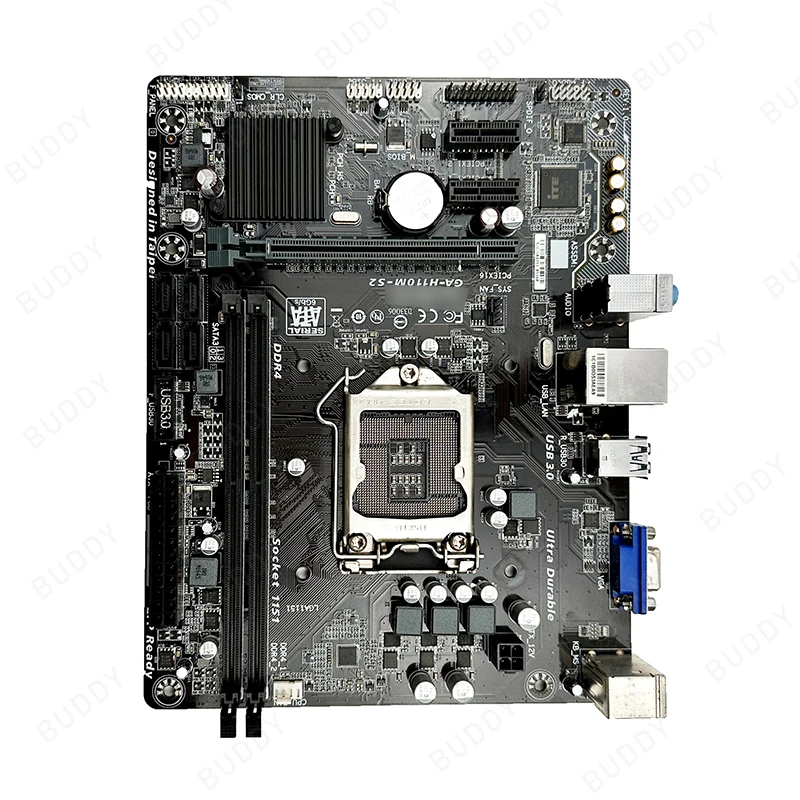 factory Outlet  H110 Desktop Motherboard LGA 1151 gaming Motherboard Dual-channel DDR4