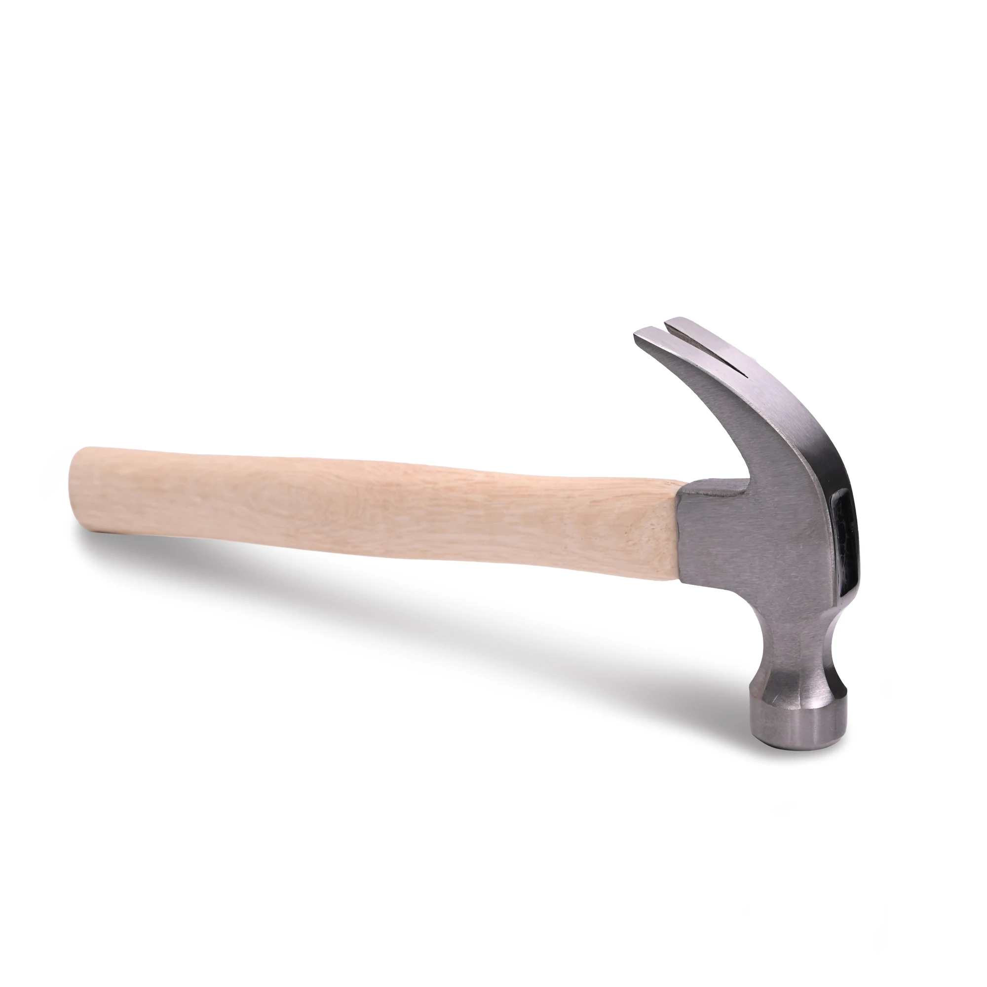 16OZ Claw Hammer with Steel Handle Mirror HRC Head Surface Walnut Wood Handle