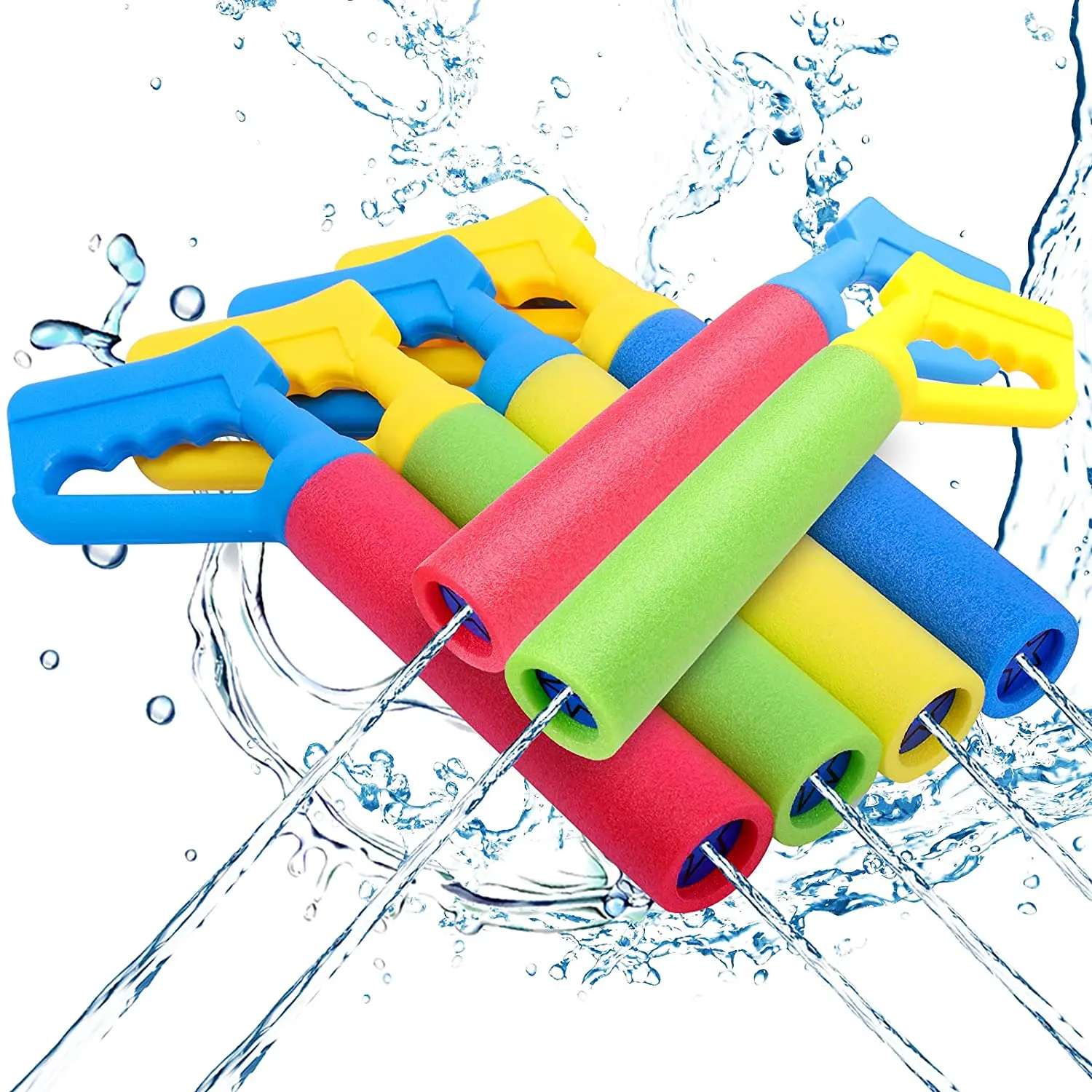 Water Gun Pool Toys for Kids Ages 8-12 35.6FT Long Shot Squirt Gun for Adults Kids Foam Water Toys for outdoor