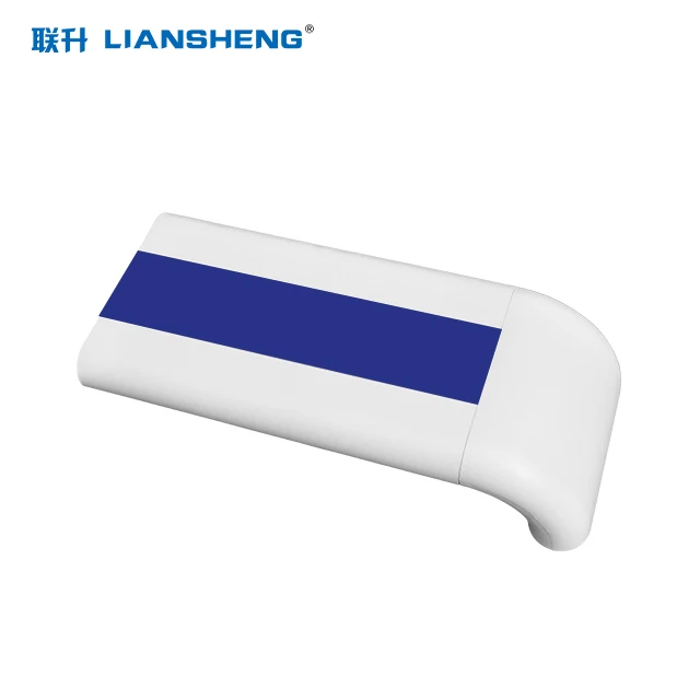 Low price wpc antibiotic pvc hospital corridor handrail