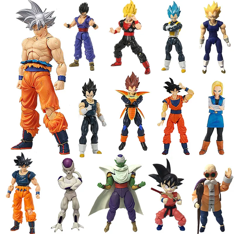 Фигурки японского аниме SHF broly подвижные экшн-фигурки DBZ ПВХ модели игрушек
