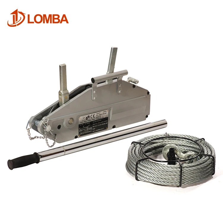 Alloy Lever Winch Hoist 500 Kg Steel Wire Rope Hoist Lever Block