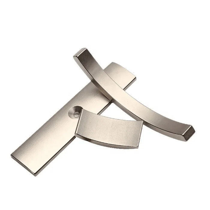 N55 Sintered Neodymium Segment Nicuni Coating Magnet For Electric Motor