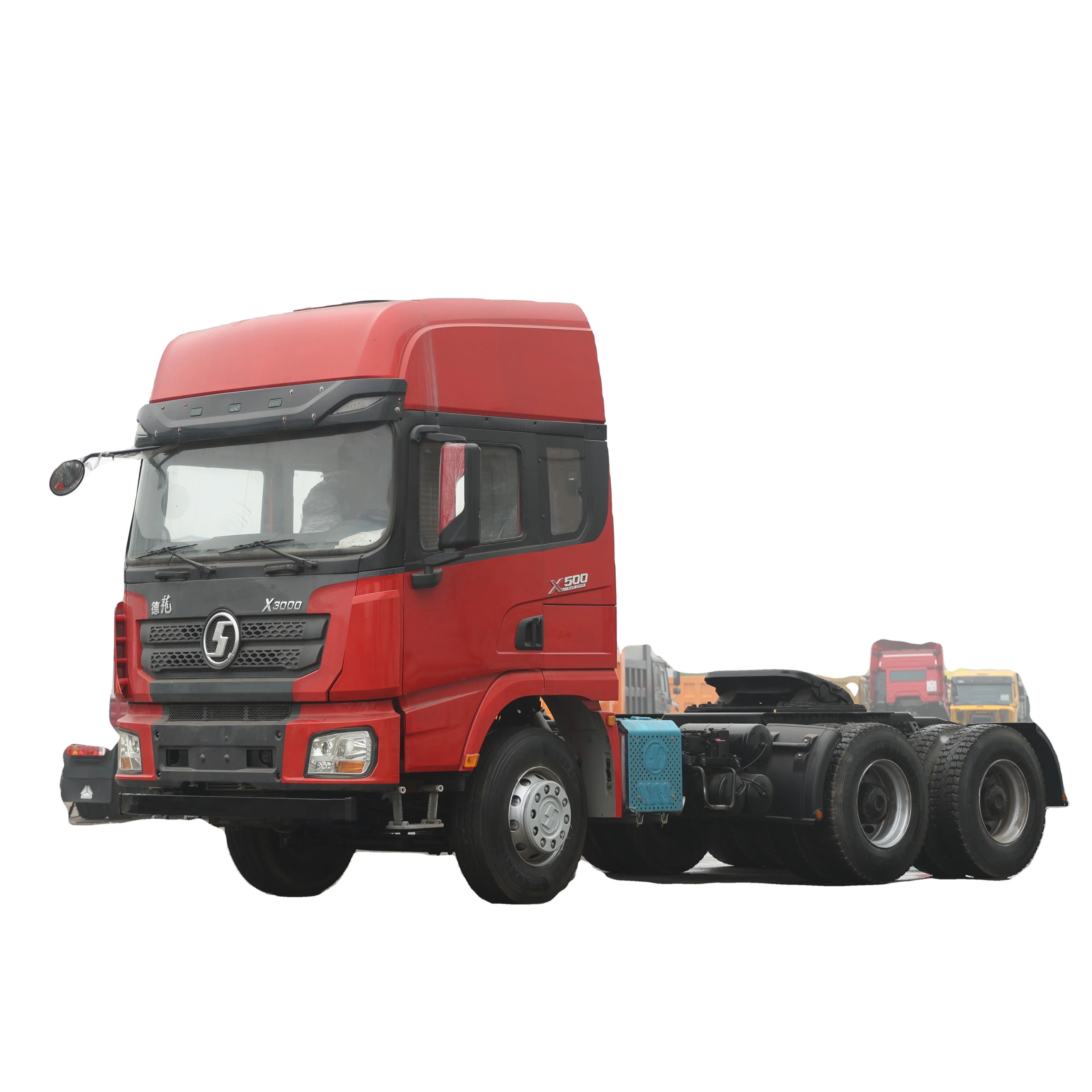 China Used Shacman X3000 6x4 10 wheel truck diesel engine Heavy duty 40tons tractor truck