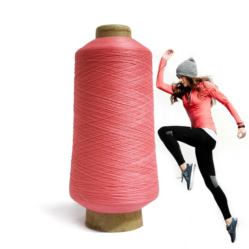 Ring spun hank dyed yarn nylon 6 dty twisted yarn 70D/2 100% nylon for knitting sportswear