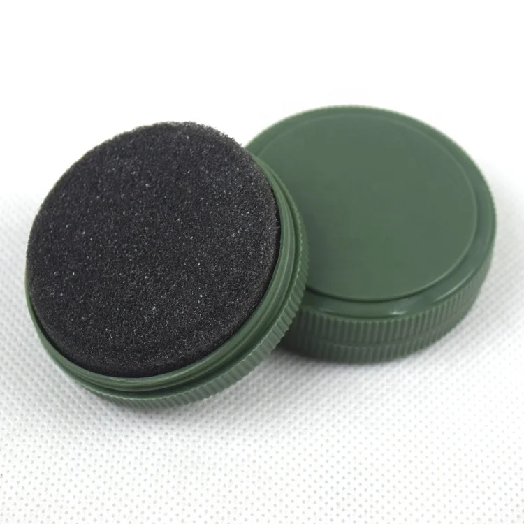 Hot Selling Round Green Shoe Polish Sponge