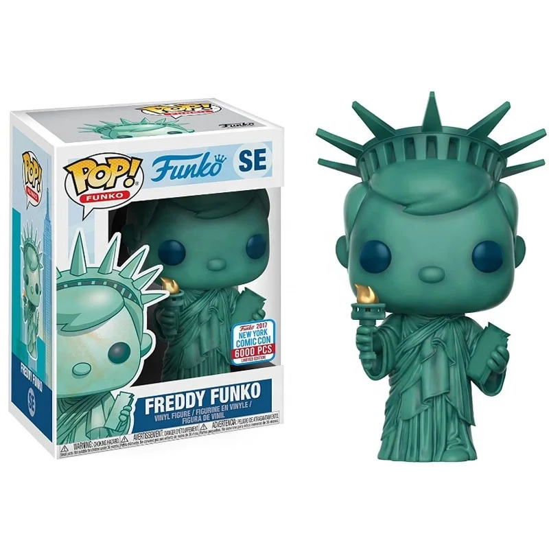 kids toys Funk Pop SE Freddy Funk Statue Of Liberty Vinyl Dolls Figure Toys anime figure toys