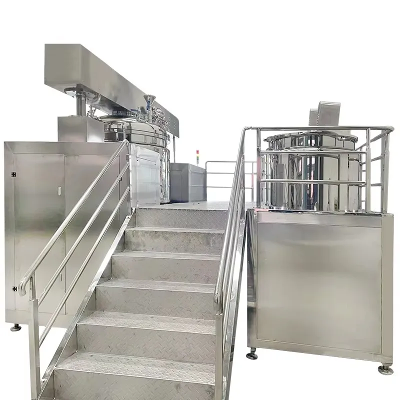 Brand New Stainless Steel Mixing Tank  1000L Jacketed Emulsifying Tank with Temperature Control for Lab Use