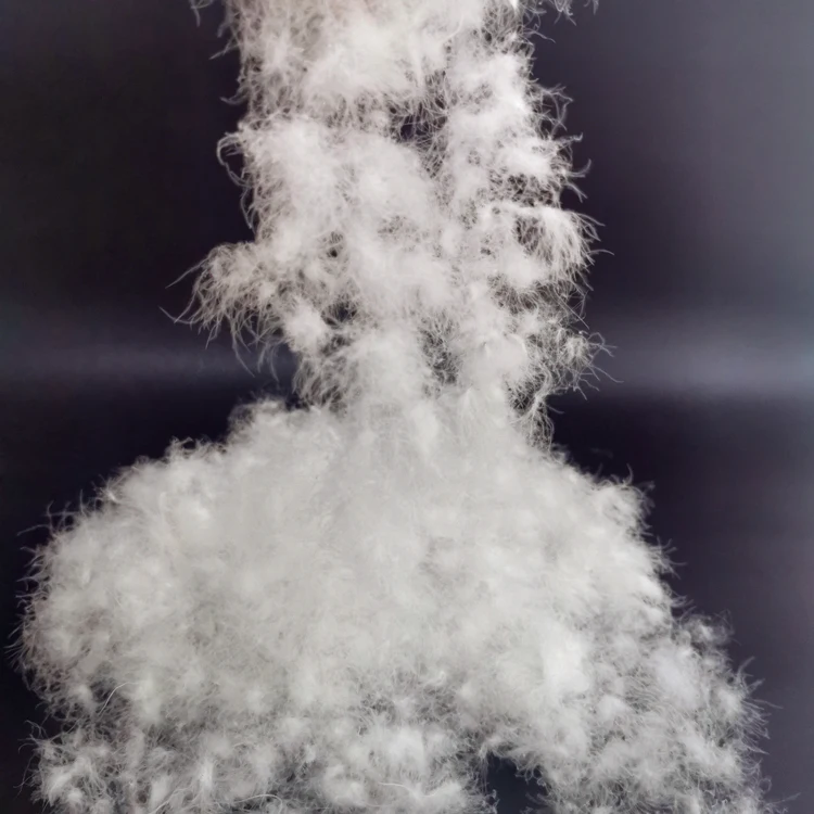 
Top Guality 95% Big Washed Muscovy White Duck Feather Down 
