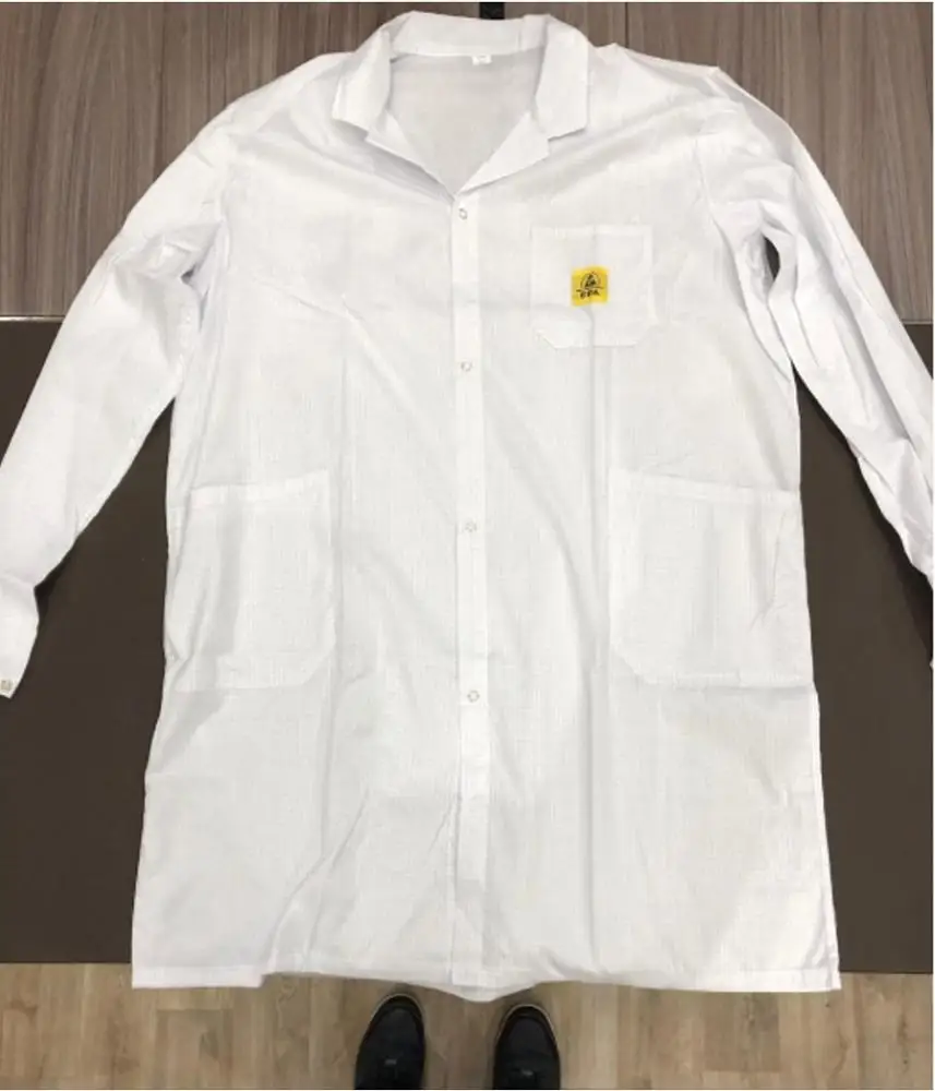 210gsm Factory Supply T/C ESD Fabric Labcoat Workwear