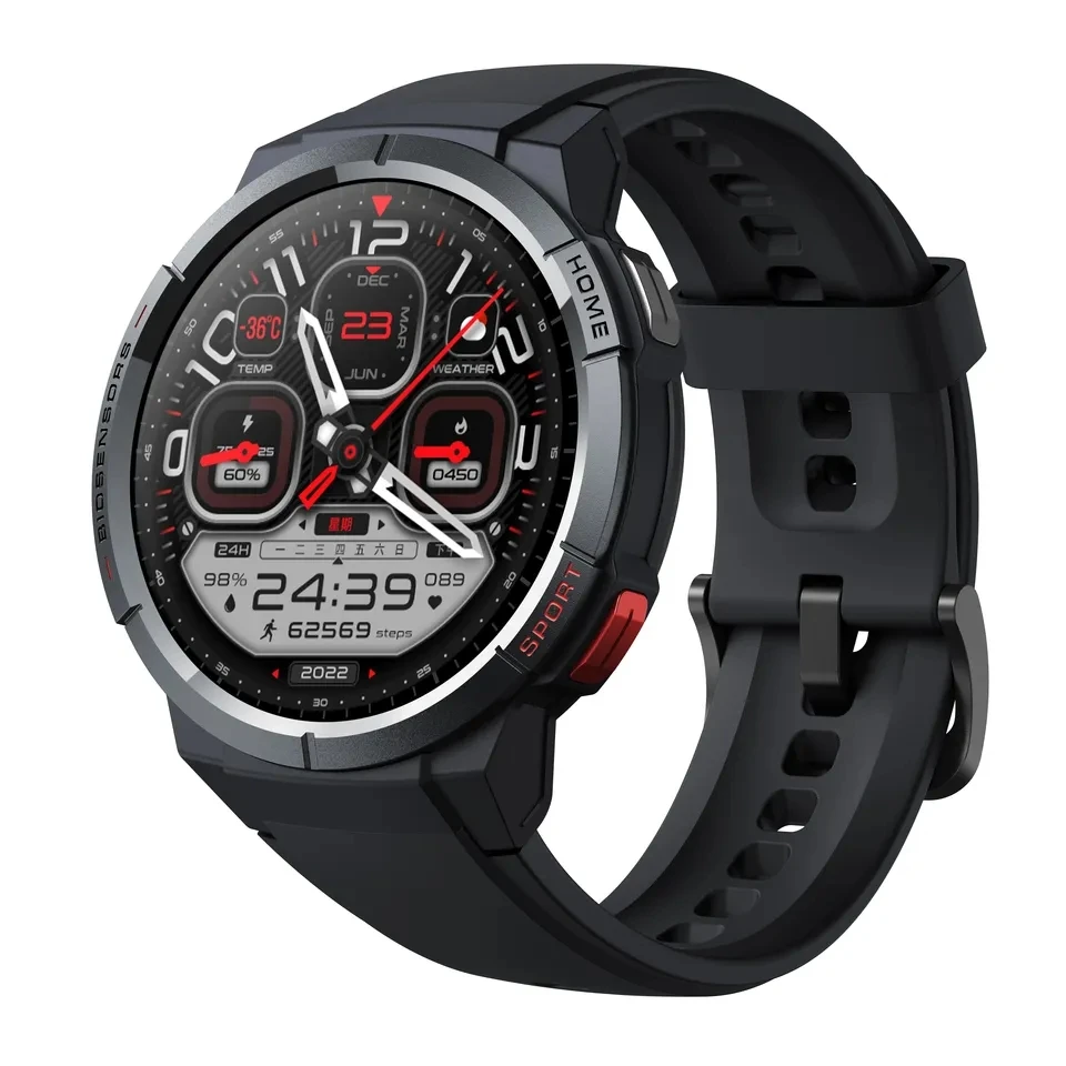 Mibro GS Global Watch GPS Positioning 460mAh Battery AOD 1.43Inch AMOLED HD Screen Smartwatches