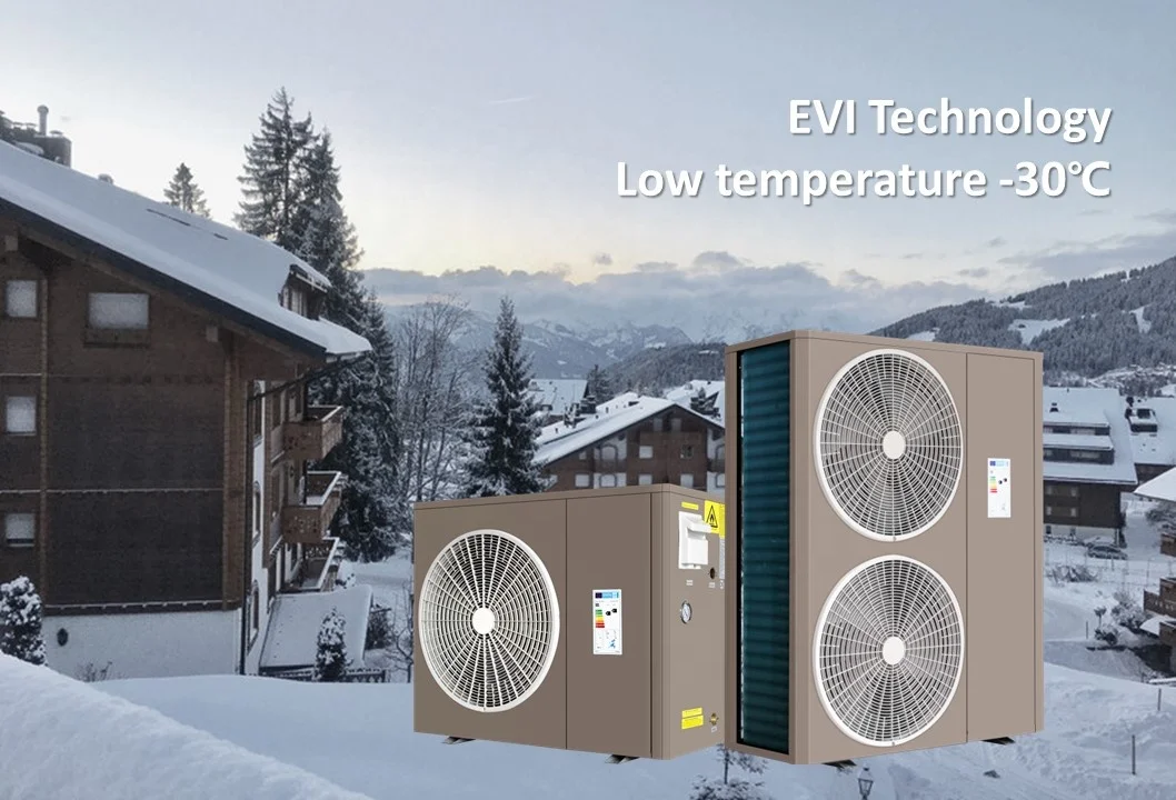 R32 European standard Good Quality Full DC Inverter Heat Pump Water Heaters Air Source Heat Pump with WIFI