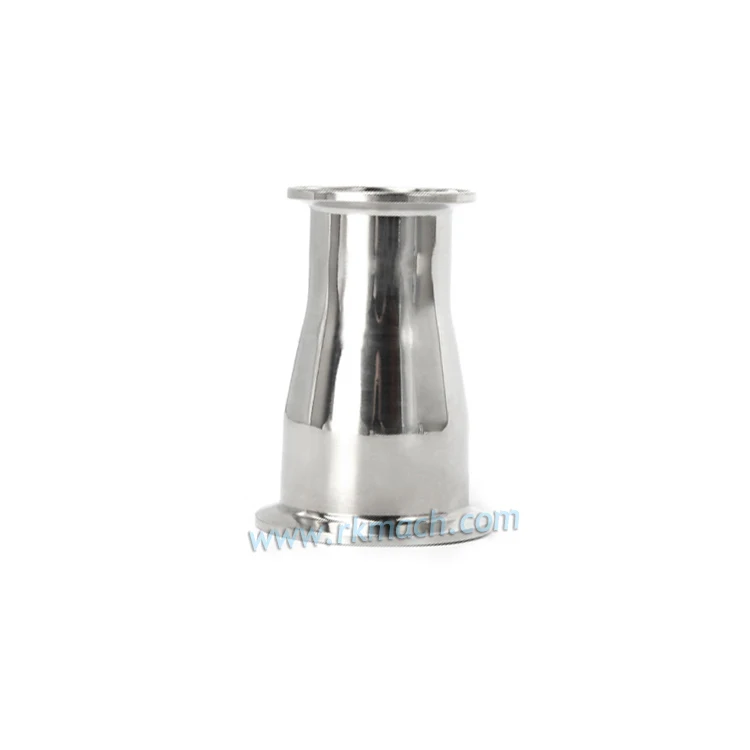 1'x  3/4' Factory price SS304 Sanitary tri clamp concentric reducer