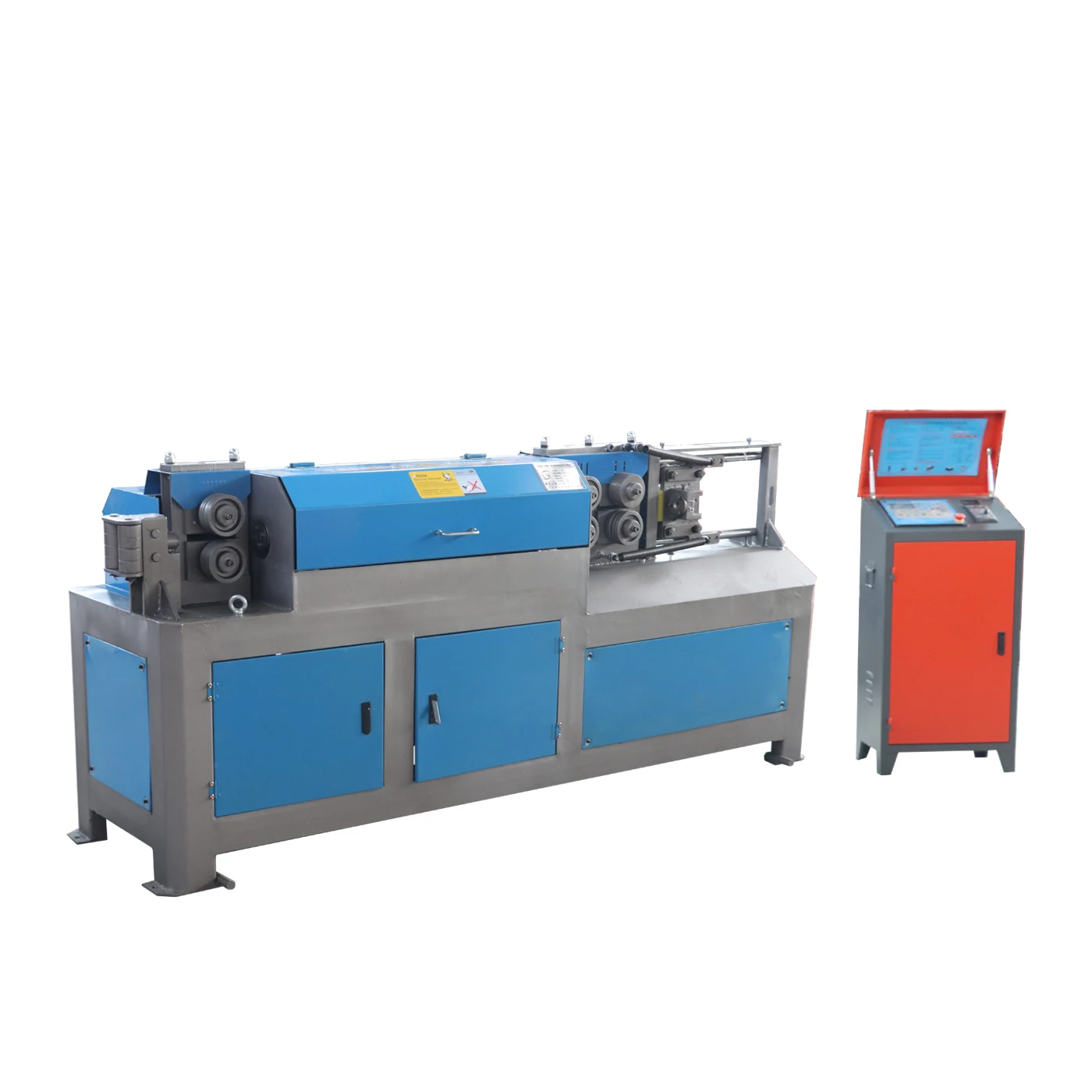 2.4m Large Cnc Electric Steel Bar Straightener Cutter Machine Hydraulic Steel Bar Straightening Cutting Machine