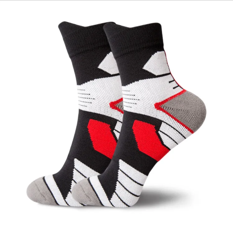 Wholesale Colorful Sports Basketball Cycling Running Socks