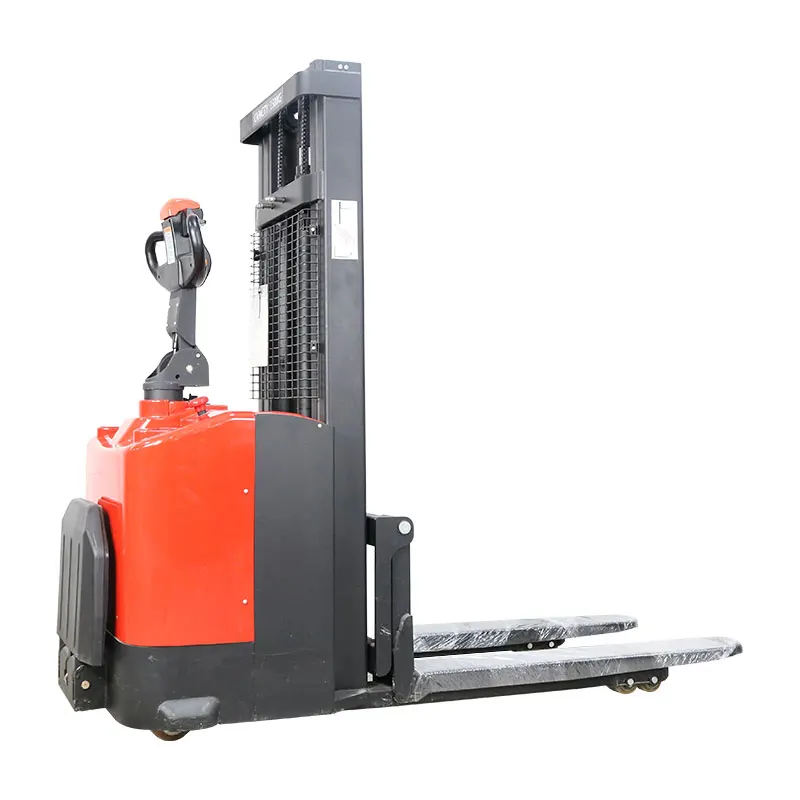 1.5Ton 3Meter Electric Battery Rider Stacker with EPS System