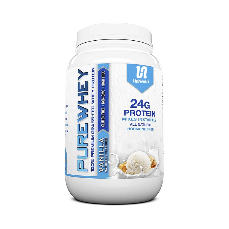 Whey Protein 100% Natural plastic shaker Protein supplement no added sugar with private label OEM/ODM