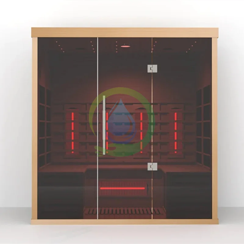 4 Person Full Spectrum Infrared Far Infrared Function Solid Wood