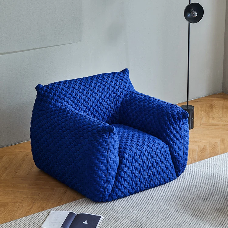 Modern Simple Nordic Designer NUVOLA SOFA Klein Blue Sofa Living Room Furniture sets Sofa Light Luxury Art Baxter Single 2 seats