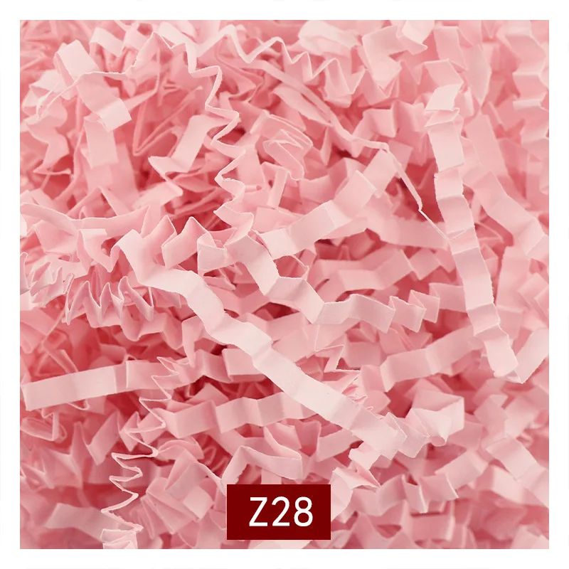 China Cheap Shredded Paper High Quality Silk Fold Shredded Lafite Tissue Paper Crinkle For Gift Box