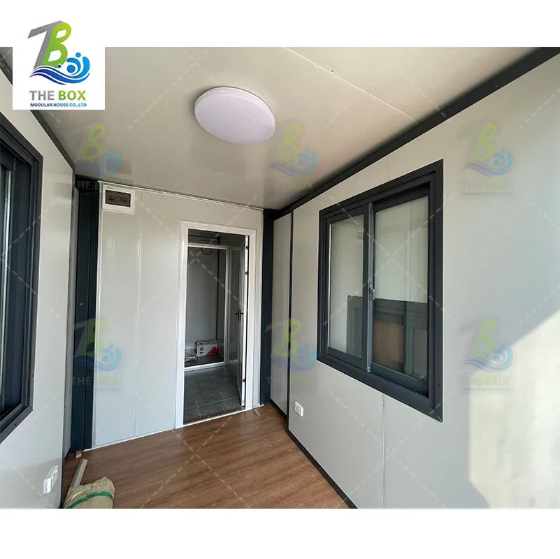 High Quality Prefab 20 40 Foot Foldable Shelter Homes Container House Customized For Villa