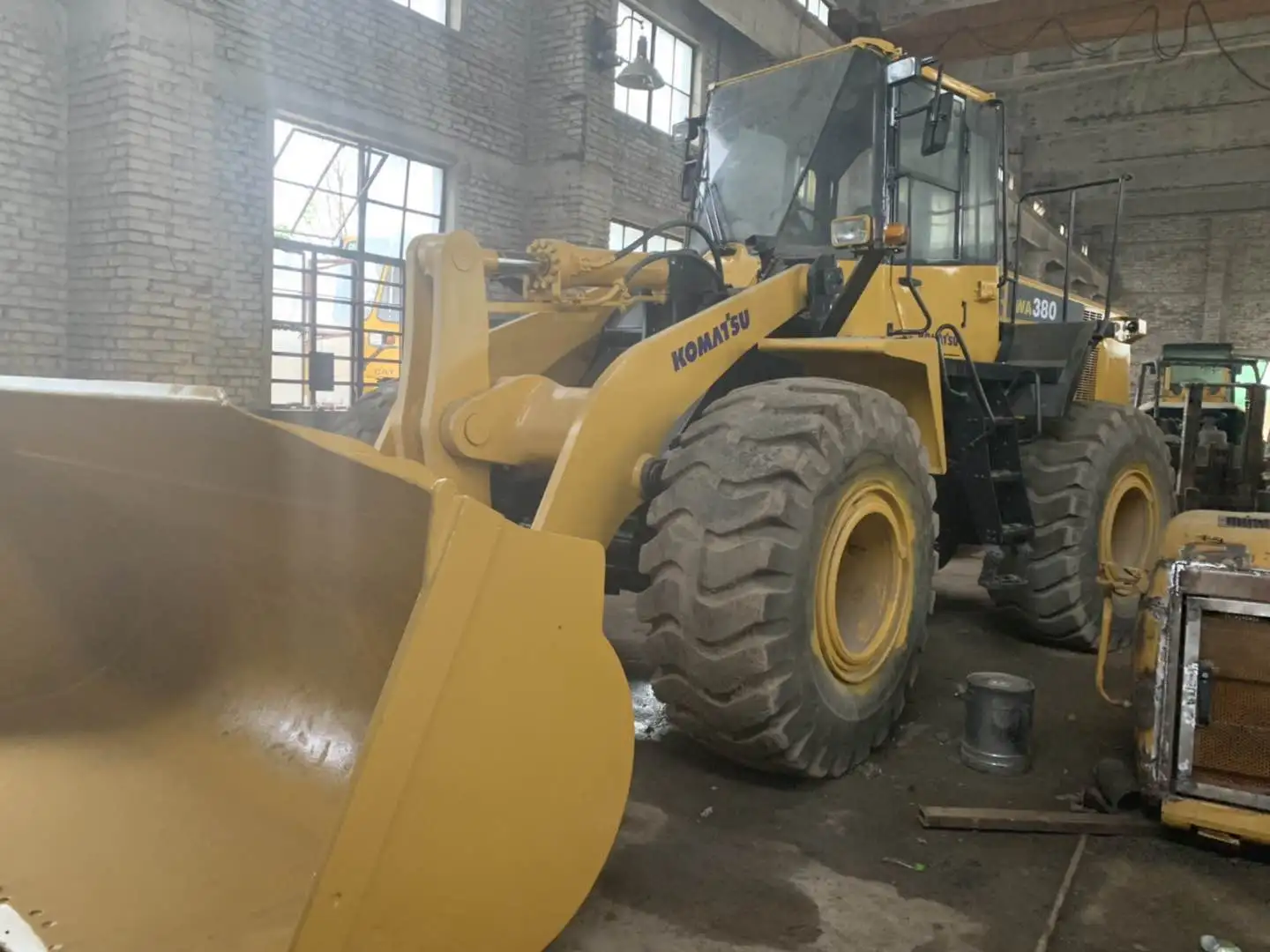  Низкая цена от Япония производство komatsu WA380-6 WA380-1 WA380 колесный погрузчик в наличии на