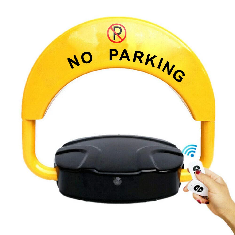 Rechargeable Battery Power Remote Control Car Parking Space Lock