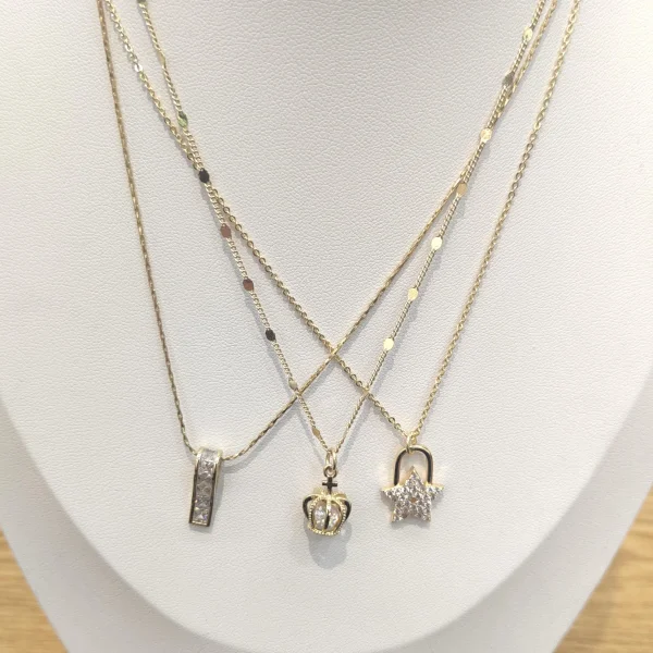 2021 Trendy Multi layer  new 18 k gold plated  butterfly jewelry copper Long Wild Clavicle Chain  necklaces for women