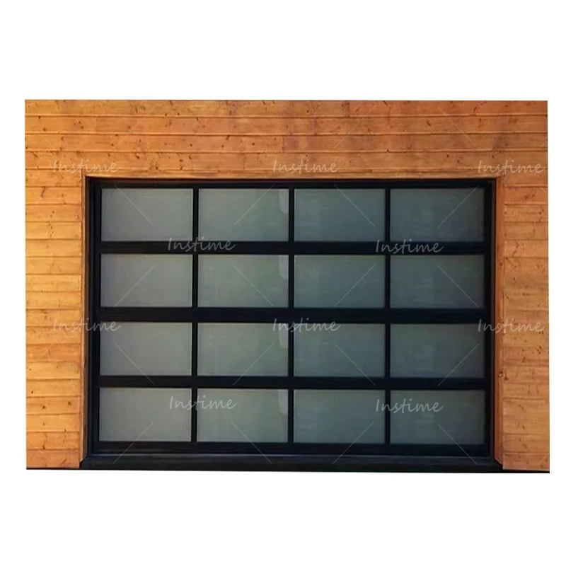 Instime View larger image Add to Compare  Share Sectional Steel Automatic Aluminum Overhead Garage Door For House